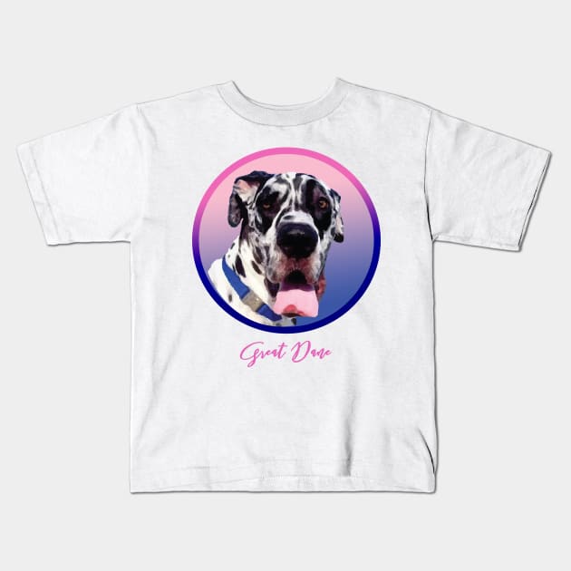 Beautiful Great Dane! Especially for Great Dane owners! Kids T-Shirt by rs-designs